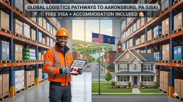 Overseas Job Opportunities with Free Visa and Accommodation in Aaronsburg, Pennsylvania (USA)
