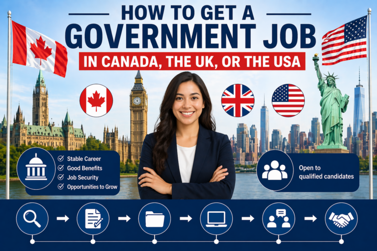 How to Get a Government Job in Canada, the UK, or the USA
